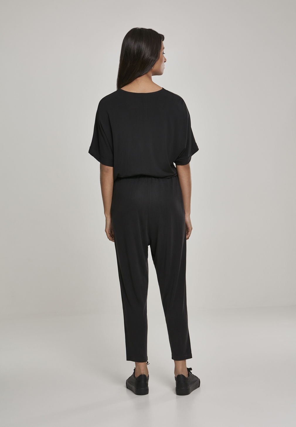 UrbanClassicsDamenJumpsuitLadiesModalJumpsuitBlack-3XL