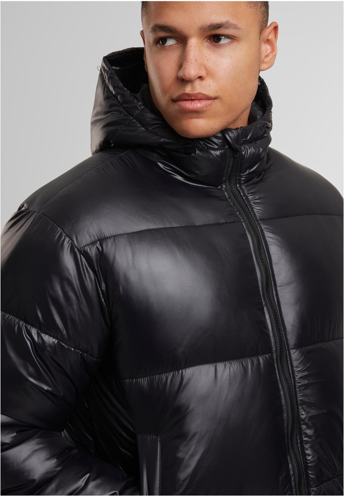 UrbanClassicsSteppjackeShinyPufferJacketWithHoodTB7585