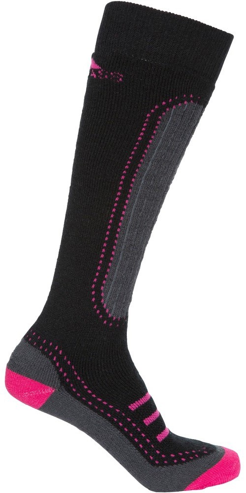 TrespassDamenSockenJanusIi-FemaleSkiSock2PairPackCassisBlack-36