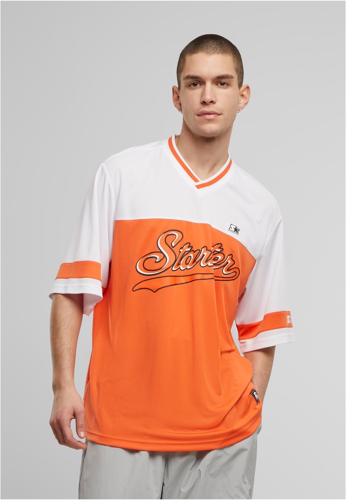 StarterBlackLabelT-ShirtV-NeckMeshTeeST422