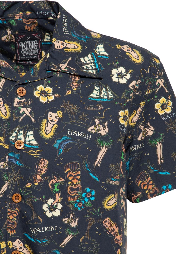 KingKerosinHawaiihemdSchwarz-5XL