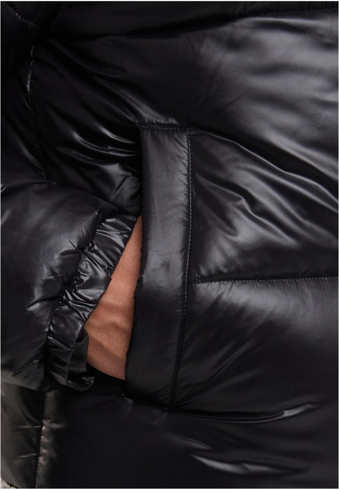 UrbanClassicsSteppjackeShinyPufferJacketWithHoodTB7585