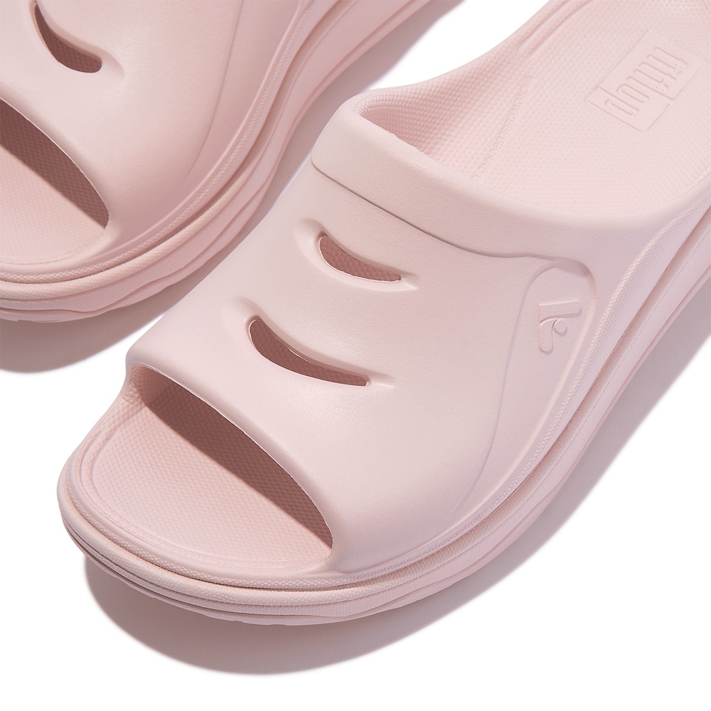 FitFlopDamenSandalenRelieffSlide-TonalRubberIC5ClayPink-37