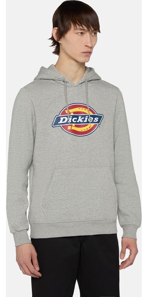 DickiesIconLogoHoodieDK0A4XCBGreyMelange-XS
