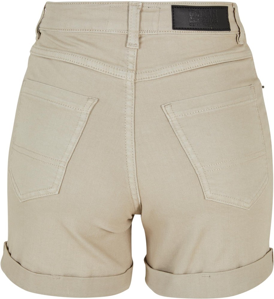 UrbanClassicsDamenLadiesColoredStrechDenimShorts