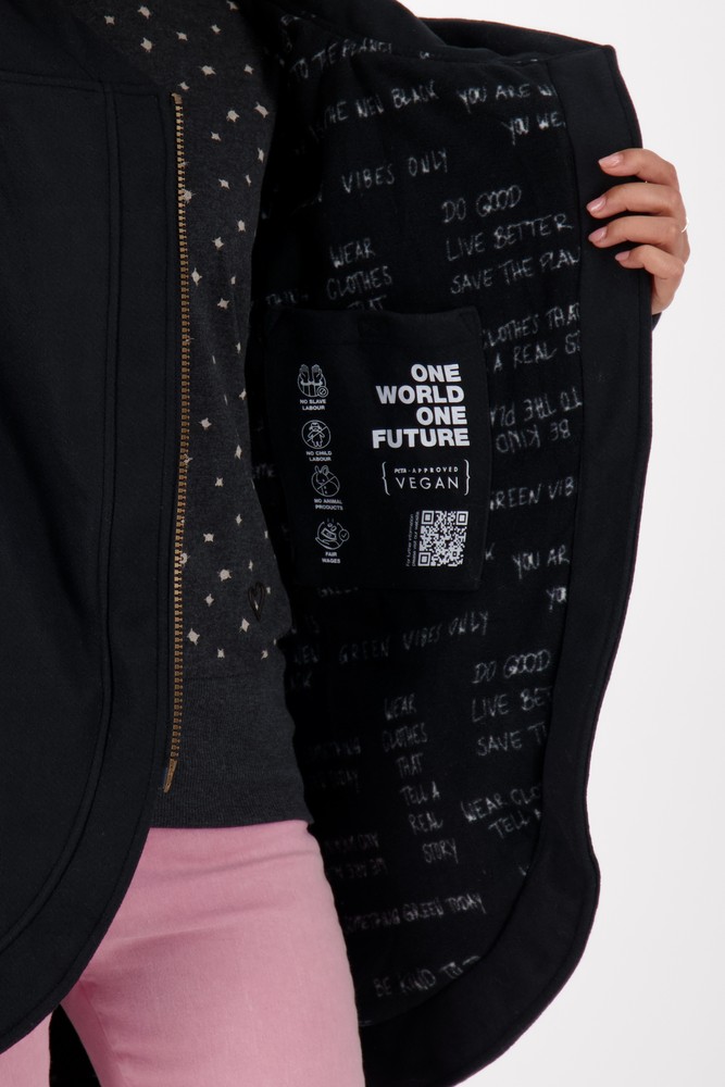 AlifeKickinDamenParkaJackeCarlottaAKJCoatMoonless-2XL