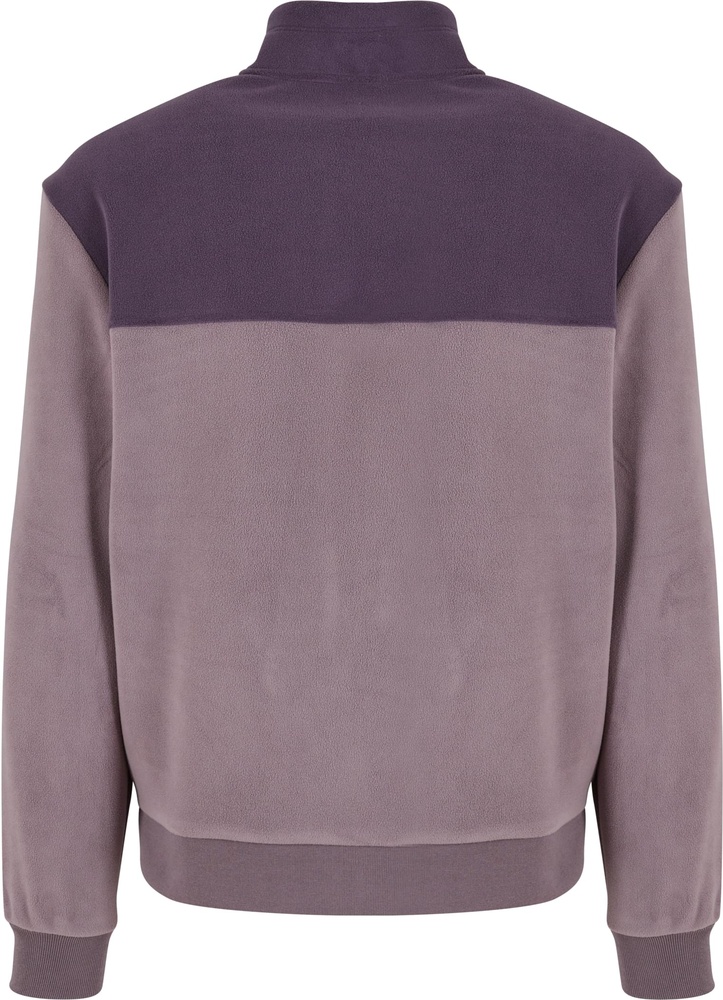 UrbanClassicsColourBlockPolarFleeceJacketTB7016PurplenightFadedpurple-3XL