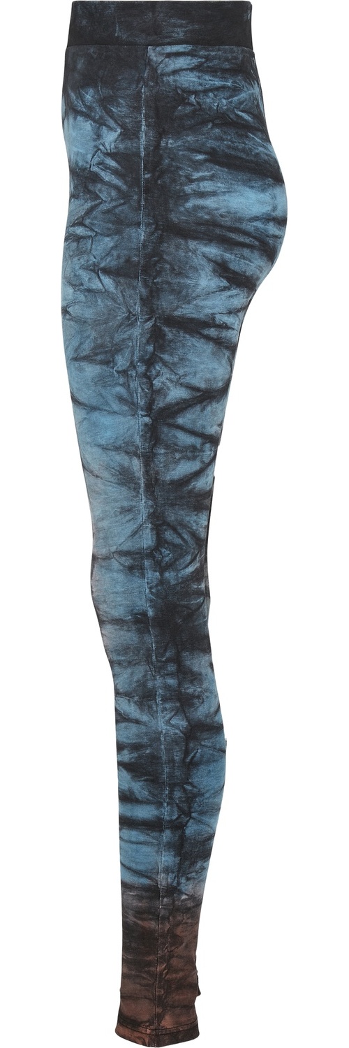 UrbanClassicsDamenLeggingsLadiesCottonTieDyeHighWaistLeggingsBlack