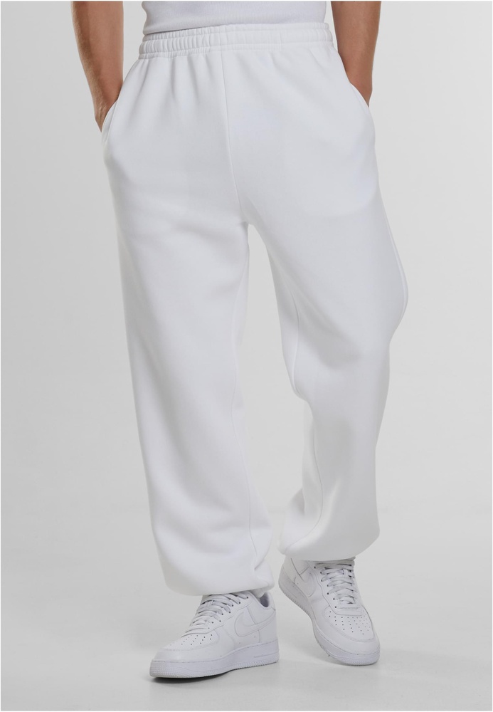 UrbanClassicsFluffySweatpantsTB6749White-3XL