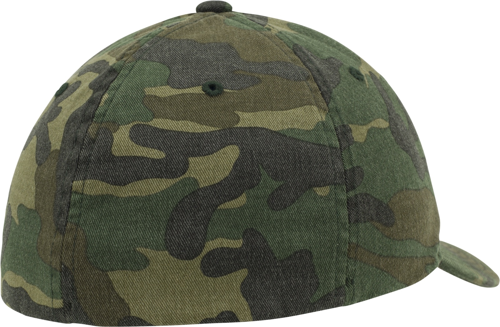 YUPOONGIncCapFlexfitGarmentWashedCamoCapinWoodland