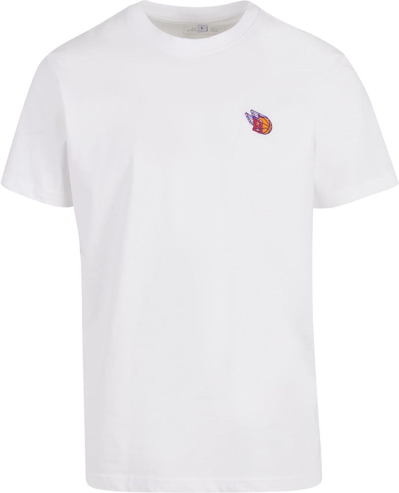 MisterTeeT-ShirtBasketballFlyEmbMT2888White-3XL