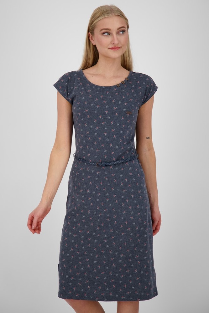 AlifeKickinDamenJerseykleidMelliAKDressMarine-XL