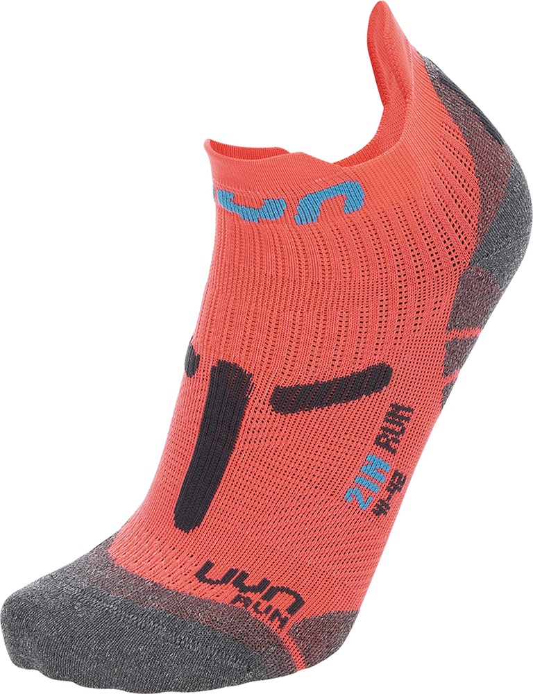 UYNDamenSockenRunSocksS100224CoralFluoAnthracite-3536