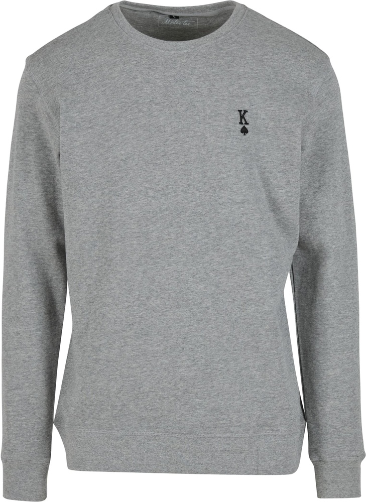 MisterTeeKingSignEmbLightCrewSweatshirtMT3927