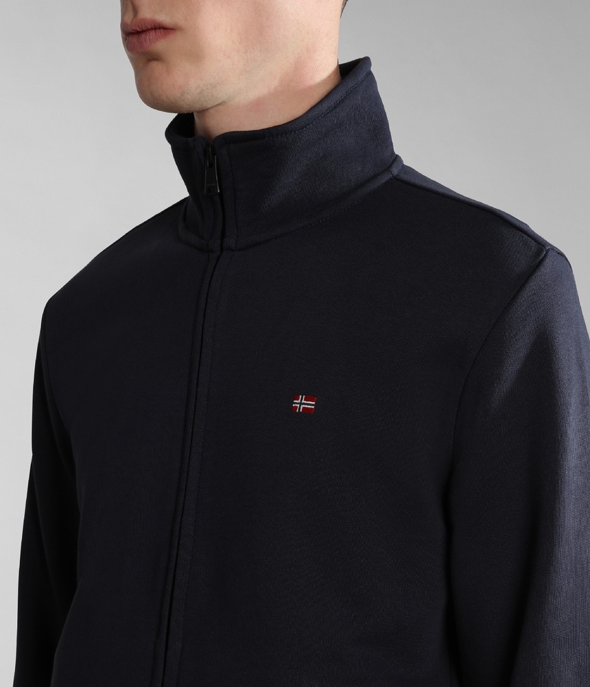 NapapijriSweatshirtBalisFzSumNP0A4HHWBlueMarine-XS