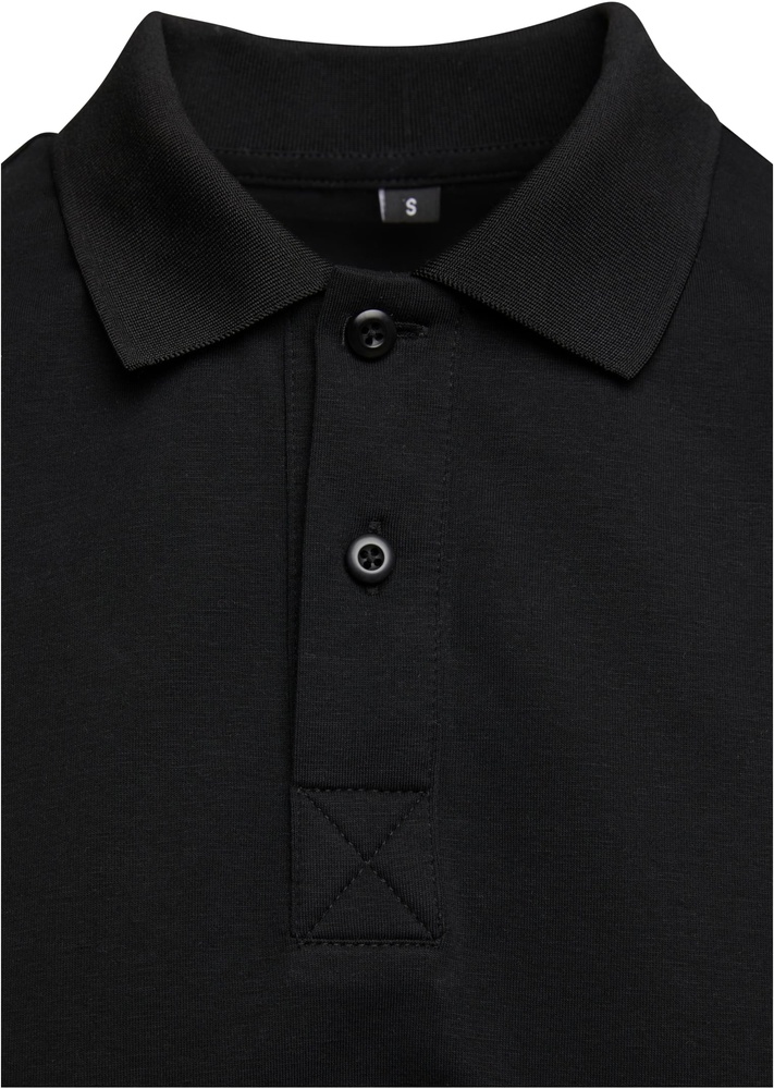 UrbanClassicsDamenLadiesSoronaPoloTeeTB7171Black-3XL