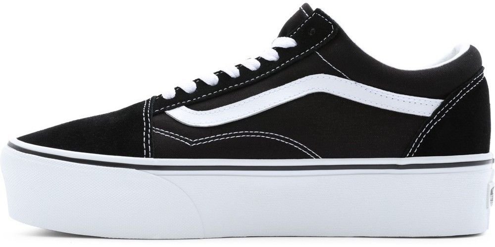 VansUnisexLifestyleClassicFTWSneakerUaOldSkoolStackformSuedeCanvasBlackTrueWhite