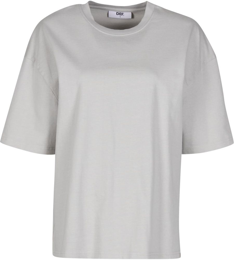 DEFDamenEssentialT-ShirtDFLTS207GreyWashed-L