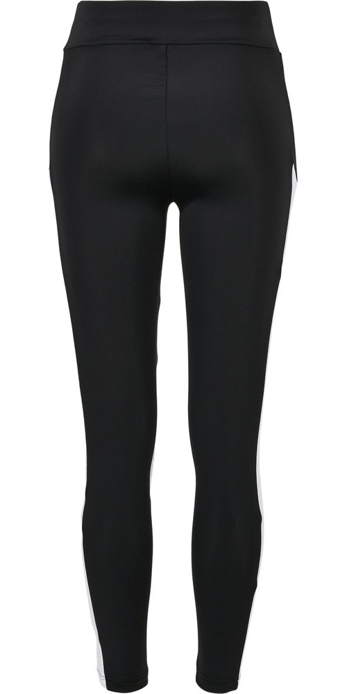 UrbanClassicsDamenLadiesColorBlockLeggingsBlackWhite