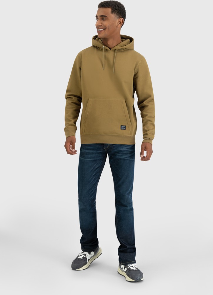 VintageIndustriesHoodieDerbyHoodedSweatshirtTaupe-S