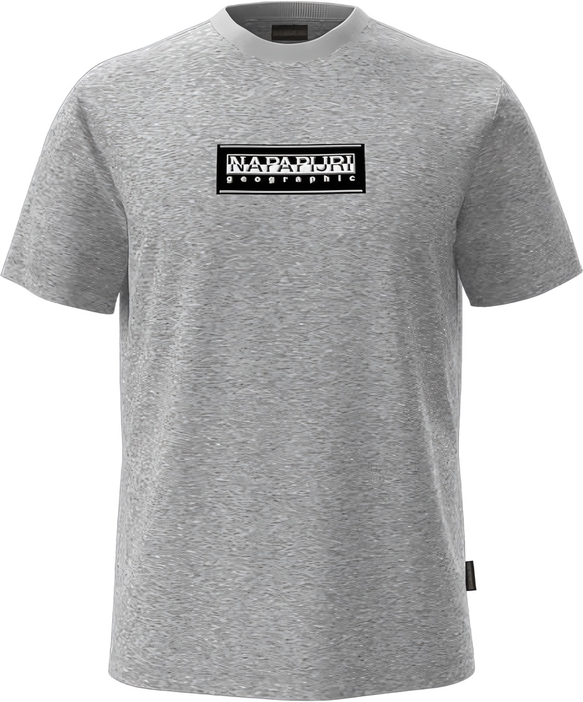 NapapijriSweatshirtS-BoxLogoSsNP0A4I3LMediumGreyMelange-XS