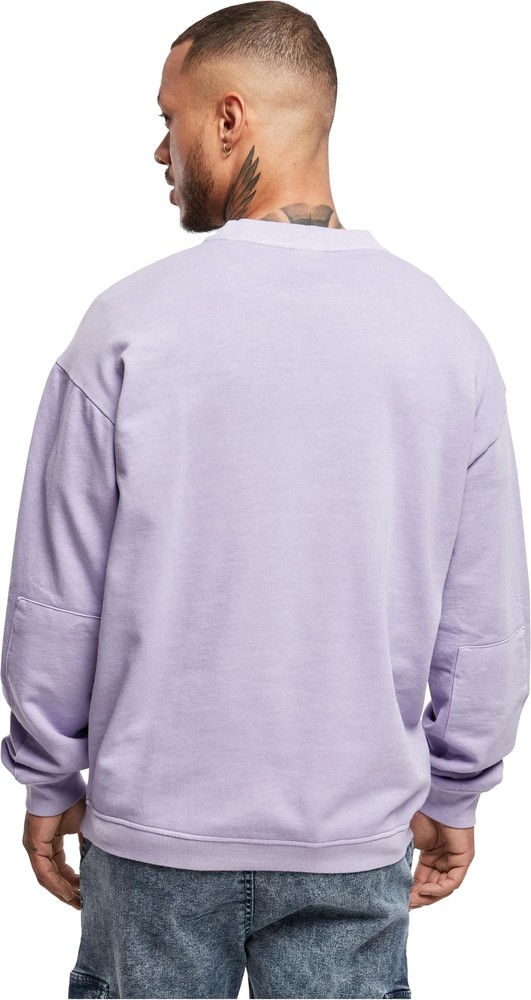 UrbanClassicsPigmentDyedCrewNeckLavender