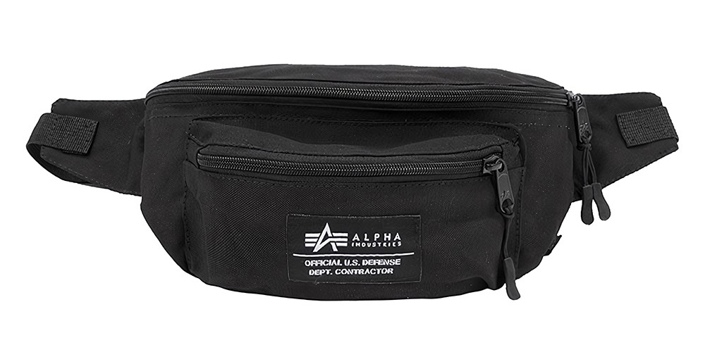 AlphaIndustriesBigWaistBagTaschenBlack