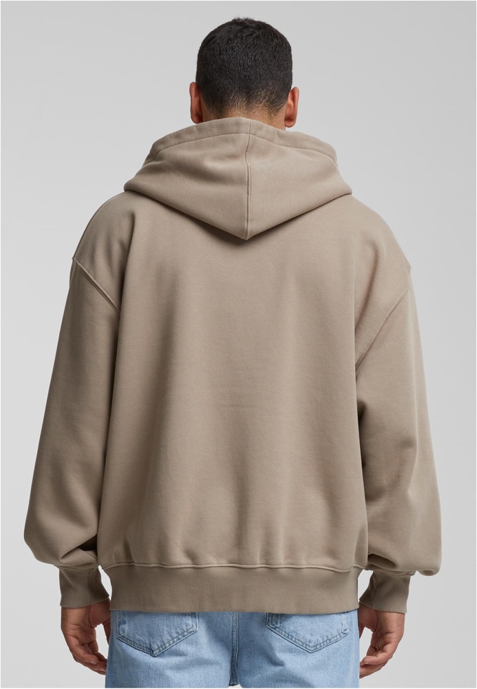 DEFZipHoodyDFZH042BrownWashed01-L