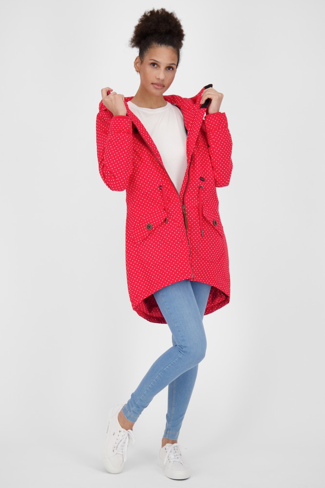 AlifeKickinDamenParkaJackeCharlotteAKBCoatFuchsia