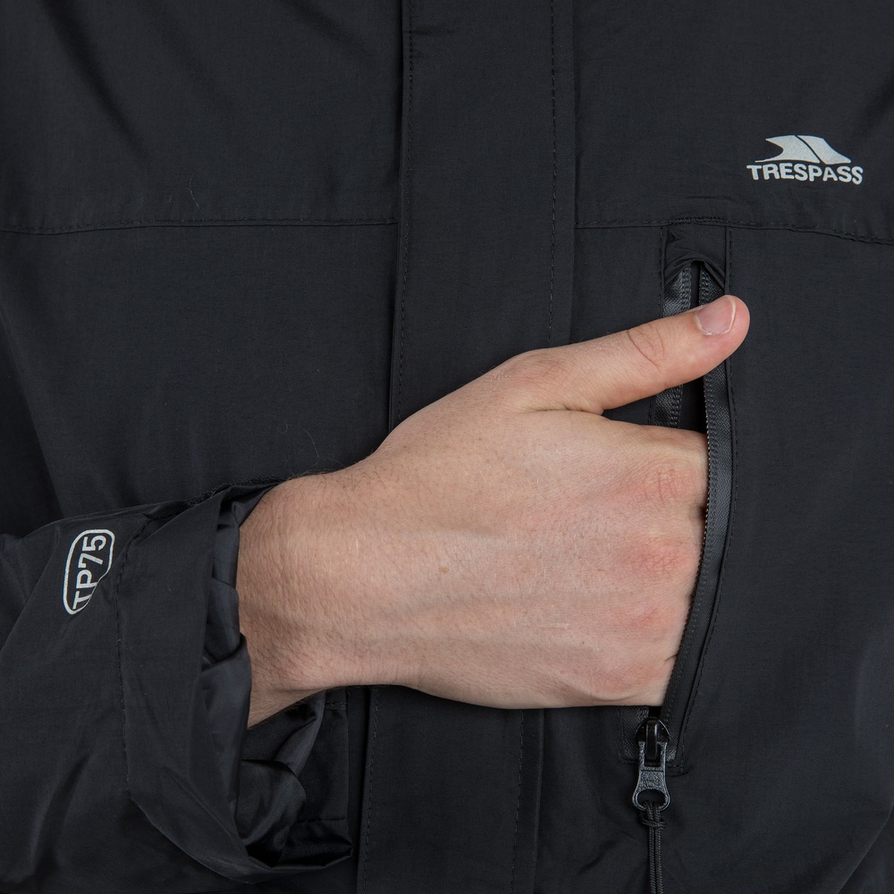 TrespassRegenjackeCorvoJacket-MaleJacketTp75Black-XS