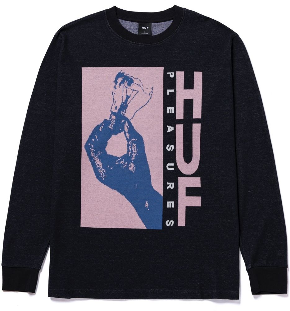 HUFLightUpJacquardLongsleeveKN00381