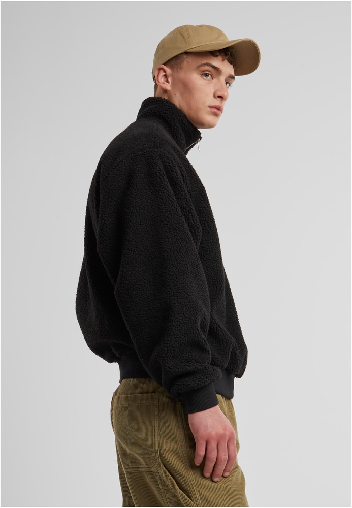 UrbanClassicsOversizedTeddyTroyerTB7266Black-3XL