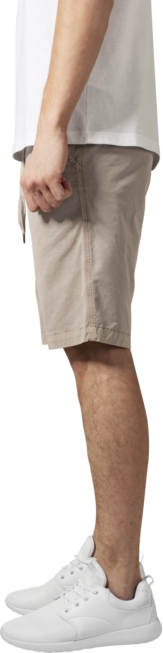 UrbanClassicsShortsStretchTwillJoggshortsSand-L