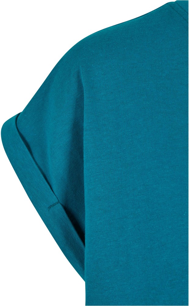 UrbanClassicsDamenT-ShirtLadiesExtendedShoulderTeeWatergreen-3XL