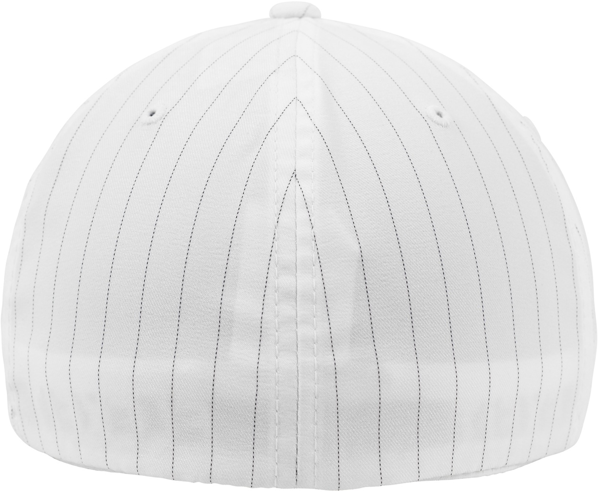 FlexfitCapPinstripeWhiteNavy