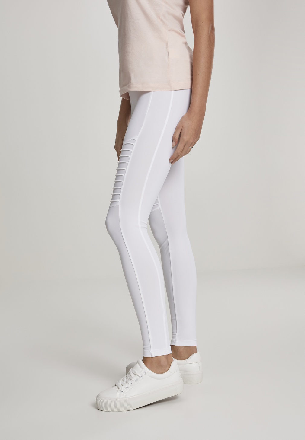 UrbanClassicsDamenLeggingsLadiesTechBikerLeggingsBlack