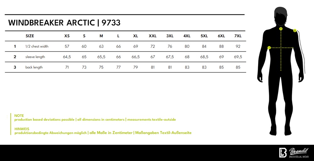 BranditWindbreakerArctic9733