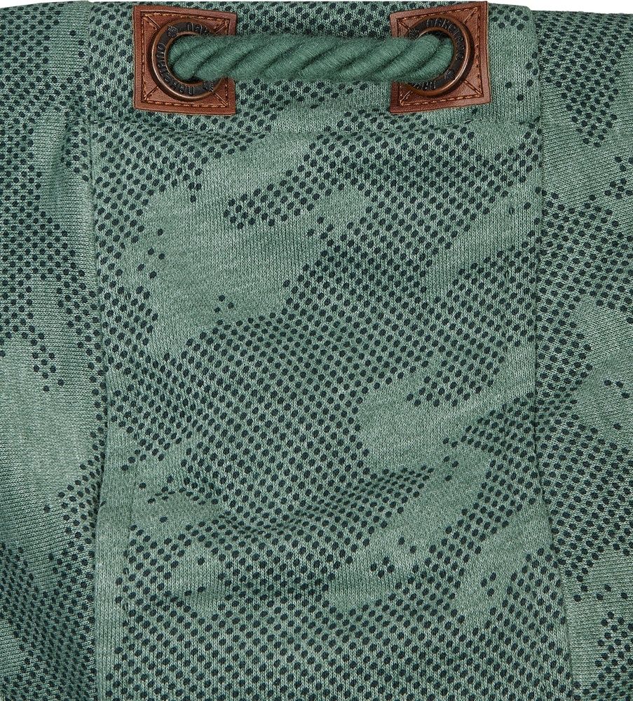 NaketanoHoodieSupapimmel1800-0203PineGreenMelangeCamouflage-S