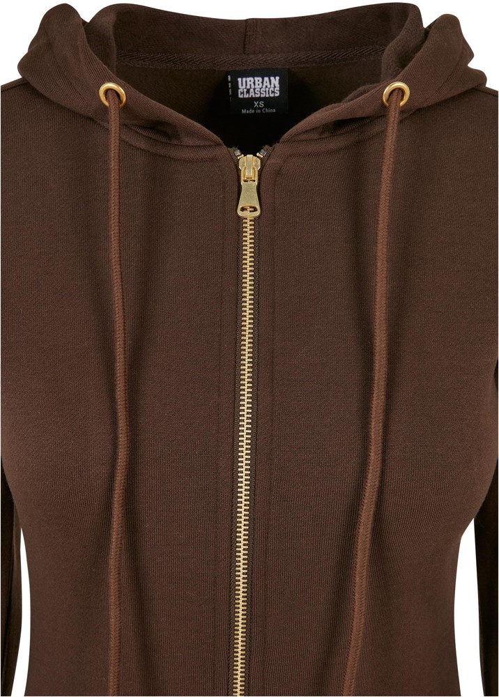UrbanClassicsDamenJackeLadiesSweatParkaBrown-3XL