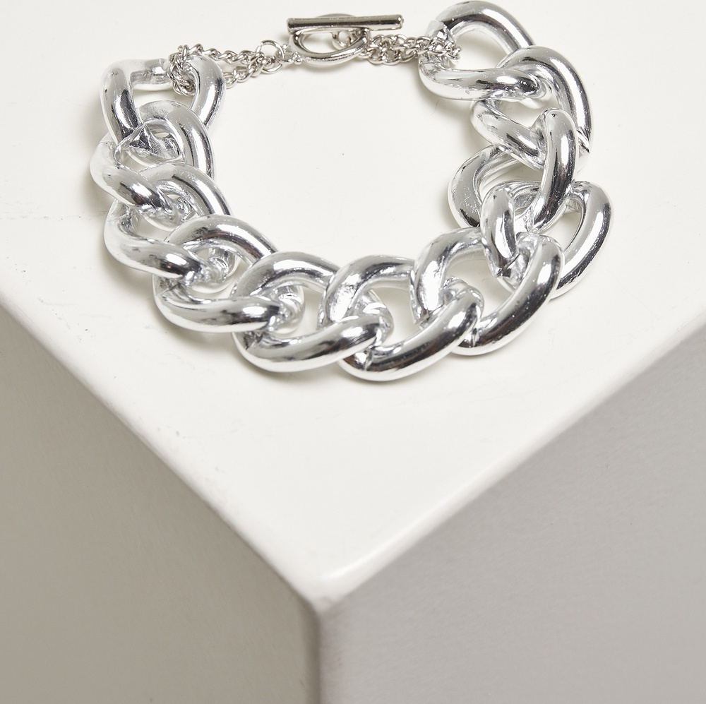 UrbanClassicsArmbandFlashyChainBraceletSilver