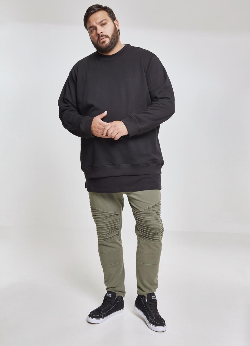 UrbanClassicsPulloverBasicTerryCrewBlack-3XL