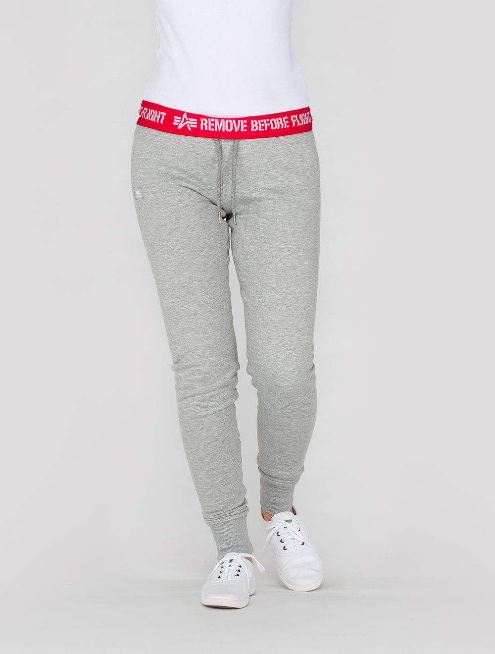 AlphaIndustriesDamenHoseX-FitSweatPantWomenGreyHeather