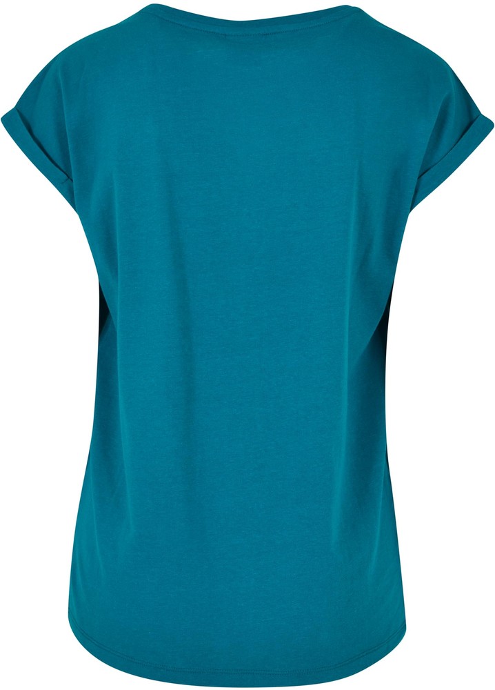 UrbanClassicsDamenT-ShirtLadiesExtendedShoulderTeeWatergreen-3XL