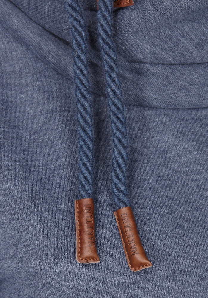 NaketanoDamenHoodieDarth1801-0203IndigoBlueMelange-XS