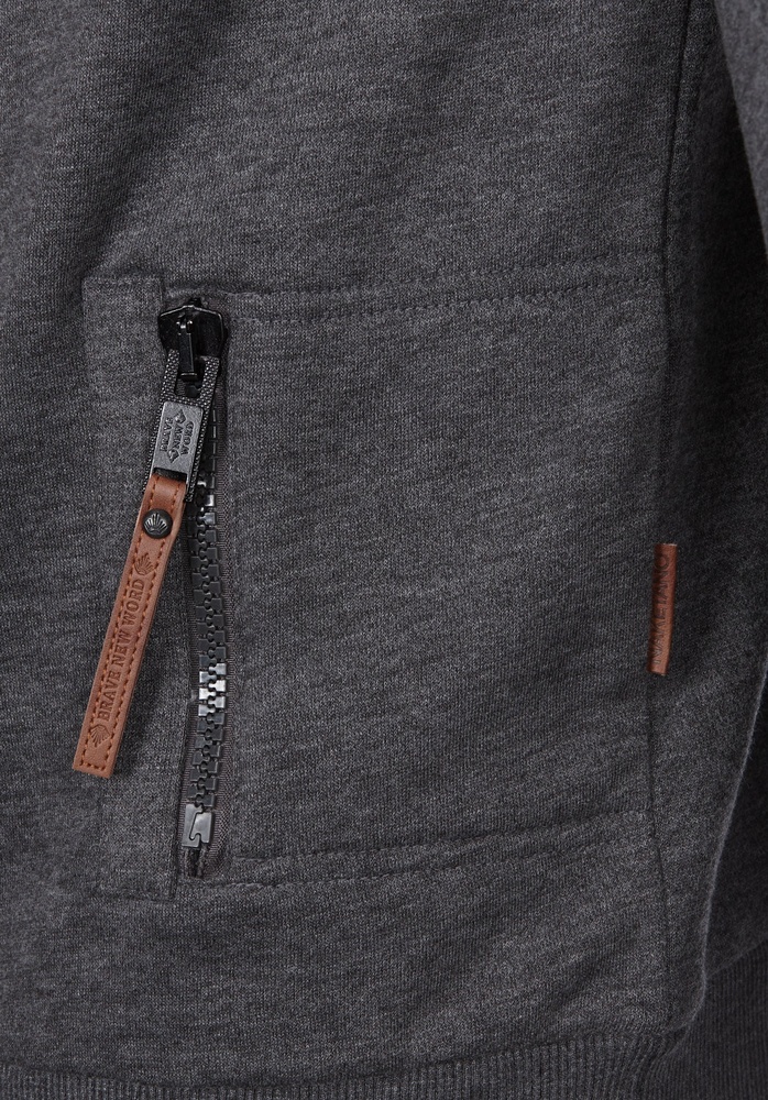 NaketanoHoodiePimp1800-0202AnthraciteMelange-S