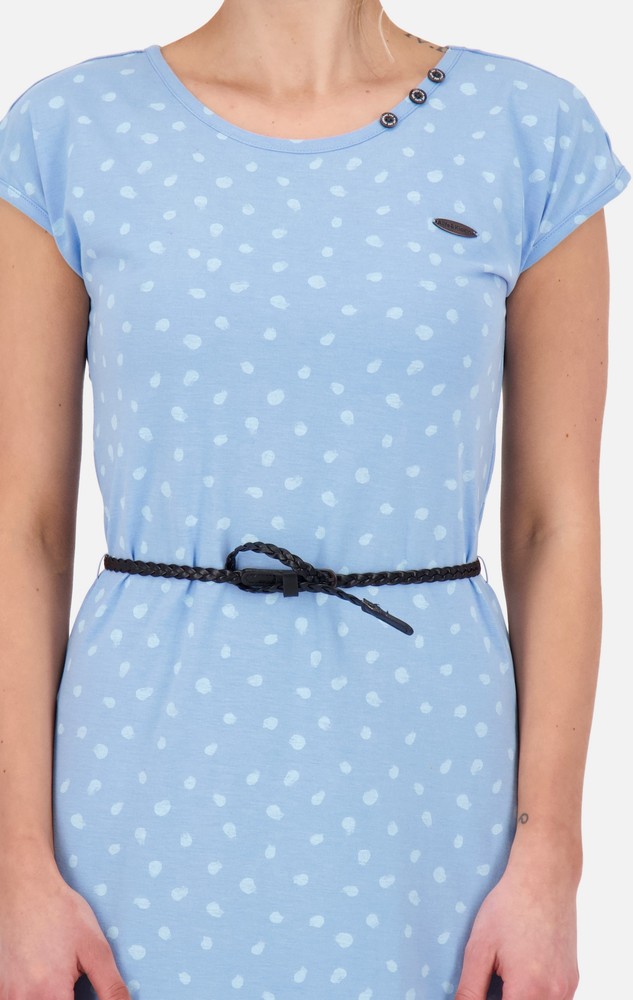 AlifeKickinDamenKleidFreizeitknielangMelliAKB62018-2301FjordMelange-XS