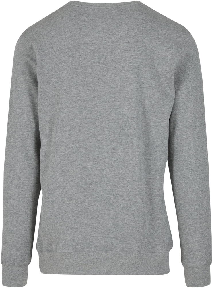 MisterTeeCourtsideSportsEmbLightCrewSweatshirtMT3923HeatherGrey-3XL