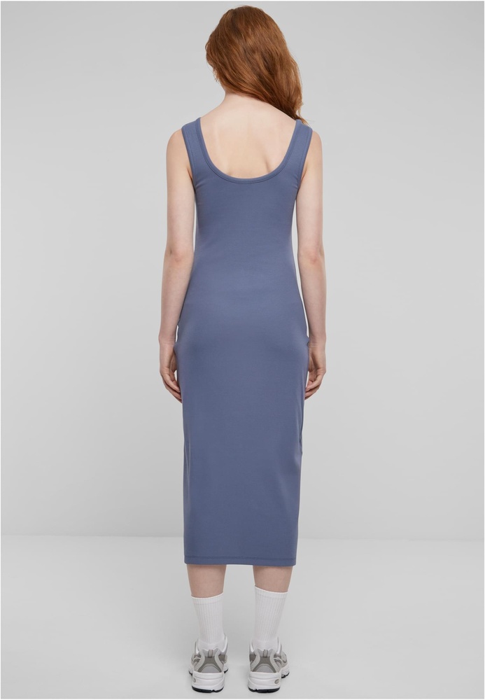 UrbanClassicsDamenKleidLadiesRibTopDressTB6190Vintageblue-3XL