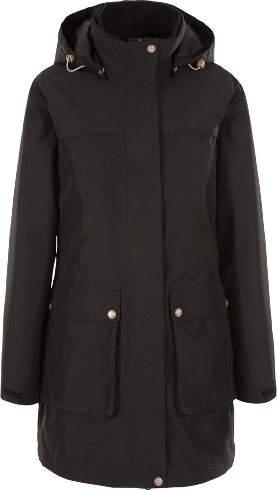 TrespassDamenRegenjackeLyrics-FemaleRainwearJacketTp75Black