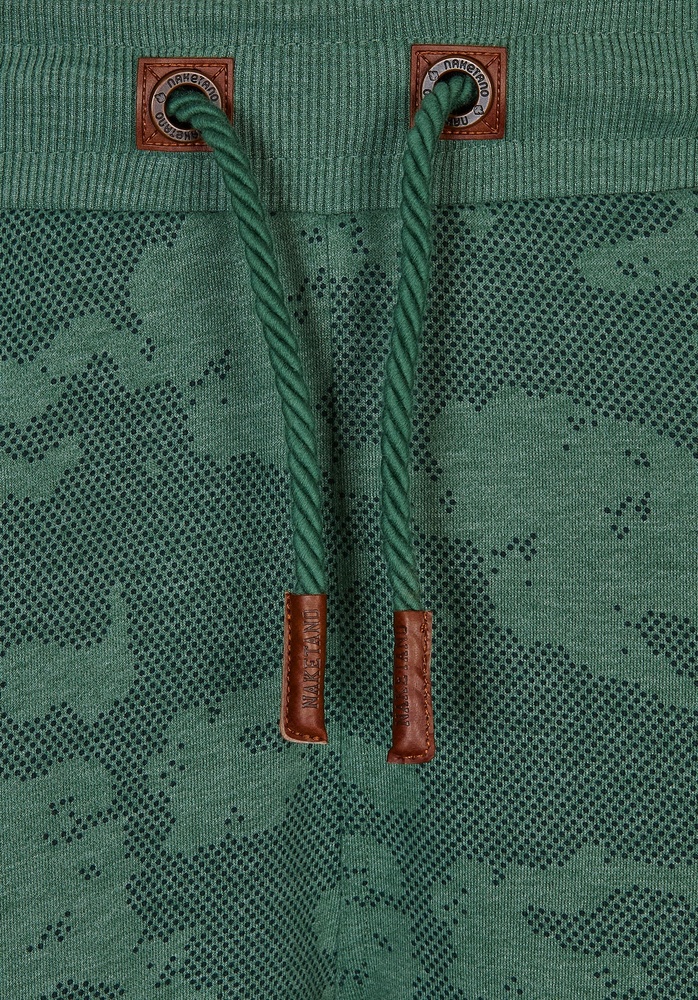 NaketanoSweatPantsJogginghoseSchnellbumser202300-0801PineGreenMelangeCamouflage-S